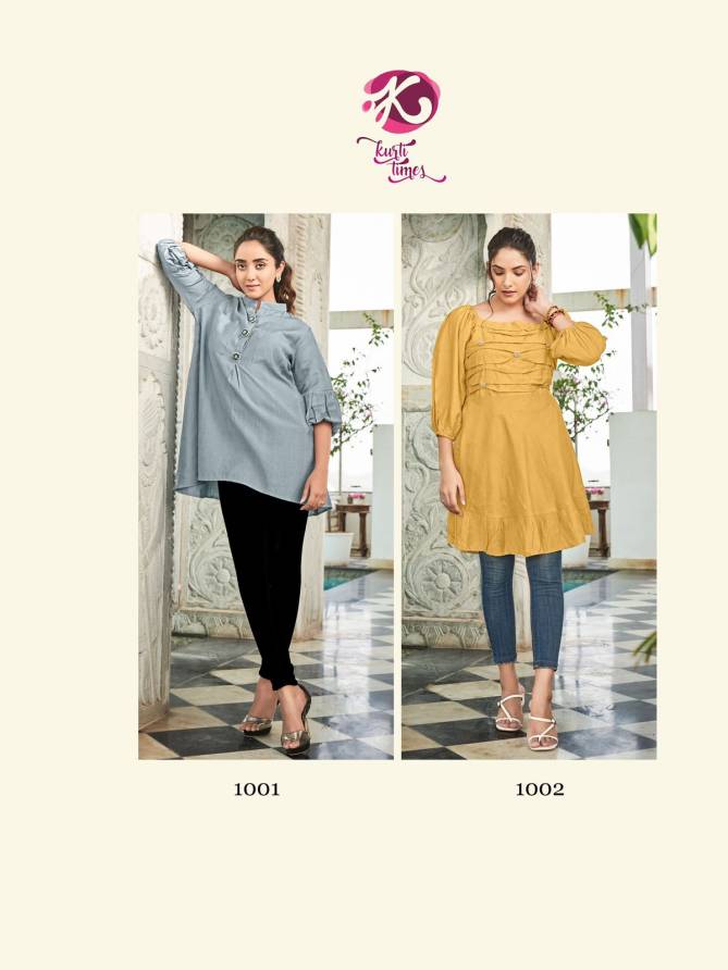 Sassy Kurti Times Party Wear Wholesale Short Top Collection